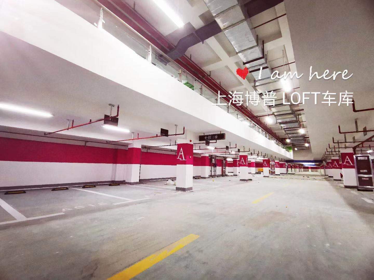 澄迈已交竣的绿城豪华LOFT专利车库效果惊艳！